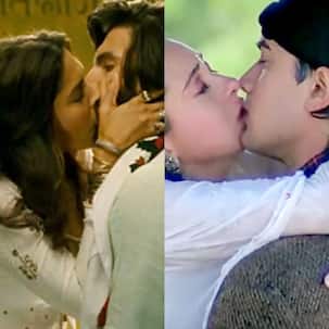 Ranveer Singh-Deepika Padukone, Aamir Khan-Karisma Kapoor and more Bollywood stars who shared the hottest lip-lock scenes [View Pics]
