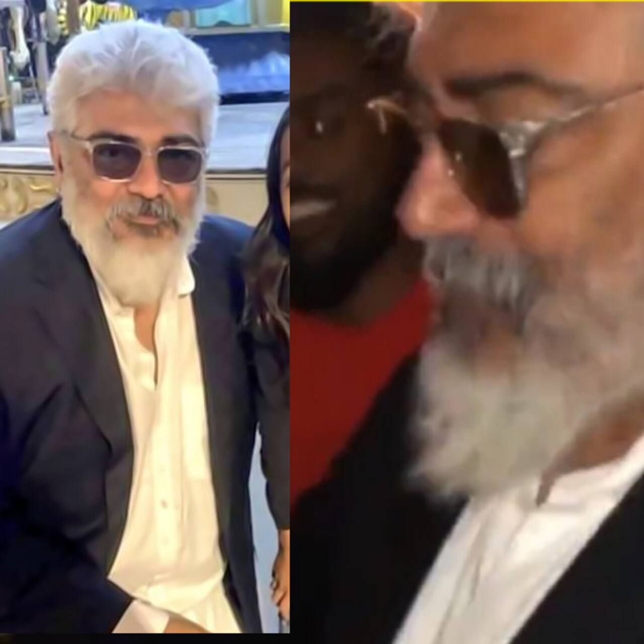 Valimai star Ajith Kumar takes over Paris as he greets fans near Eiffel ...