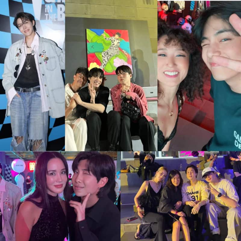 BTS: Taehyung, Jungkook, Jimin, other Bangtan Boys and more K-pop artists attend J-Hope's Jack In The Box's listening party; videos and pics go viral