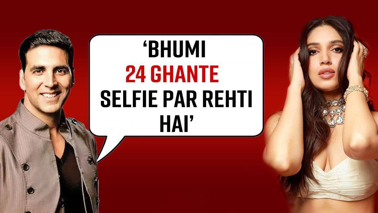 Throwback When Raksha Bandhan Star Akshay Kumar Opened Up On Bhumi Pednekars Selfie Addiction 1789