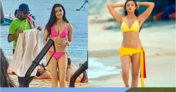 Sarabo árabe Adivinar Consistente Shraddha Kapoor's bikini picture gets LEAKED from sets of Luv Ranjan film  with Ranbir Kapoor; here's a look at more actresses who sizzled on the big  screen in bikinis