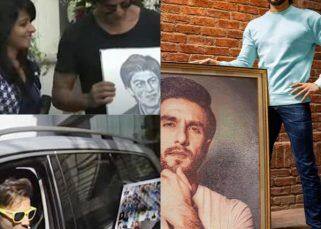 Ranveer Singh receives fancy portrait with 100,000 crystals on his birthday from fan – check out what fans gifted Shah Rukh Khan, Varun Dhawan and more Bollywood stars