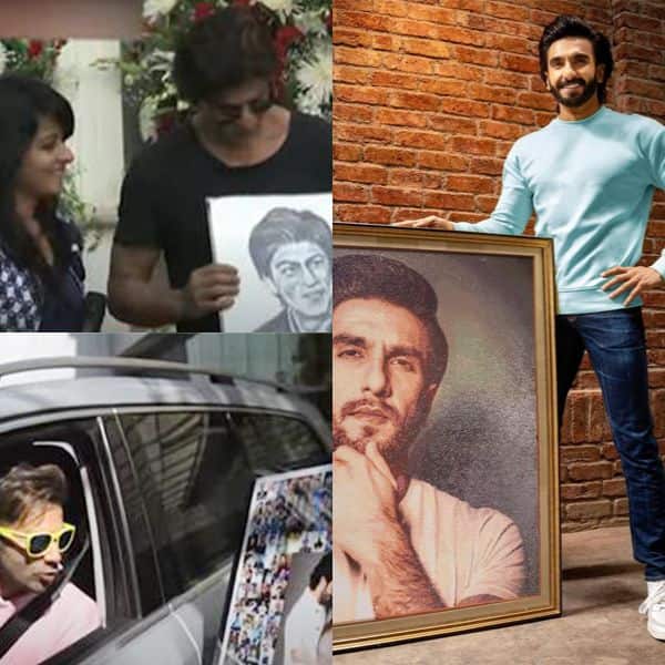 Ranveer Singh receives fancy portrait with 100,000 crystals on his birthday from fan