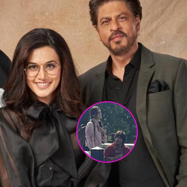 Dunki Shah Rukh Khan And Taapsee Pannus Pics Leaked From Sets King Khans Look Gives Jab 