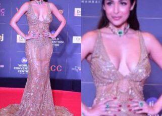 Malaika Arora's latest outing in a sheer gown makes fans pinpoint the 'Kim Kardashian vibes'; trolls notice mismatched underwear