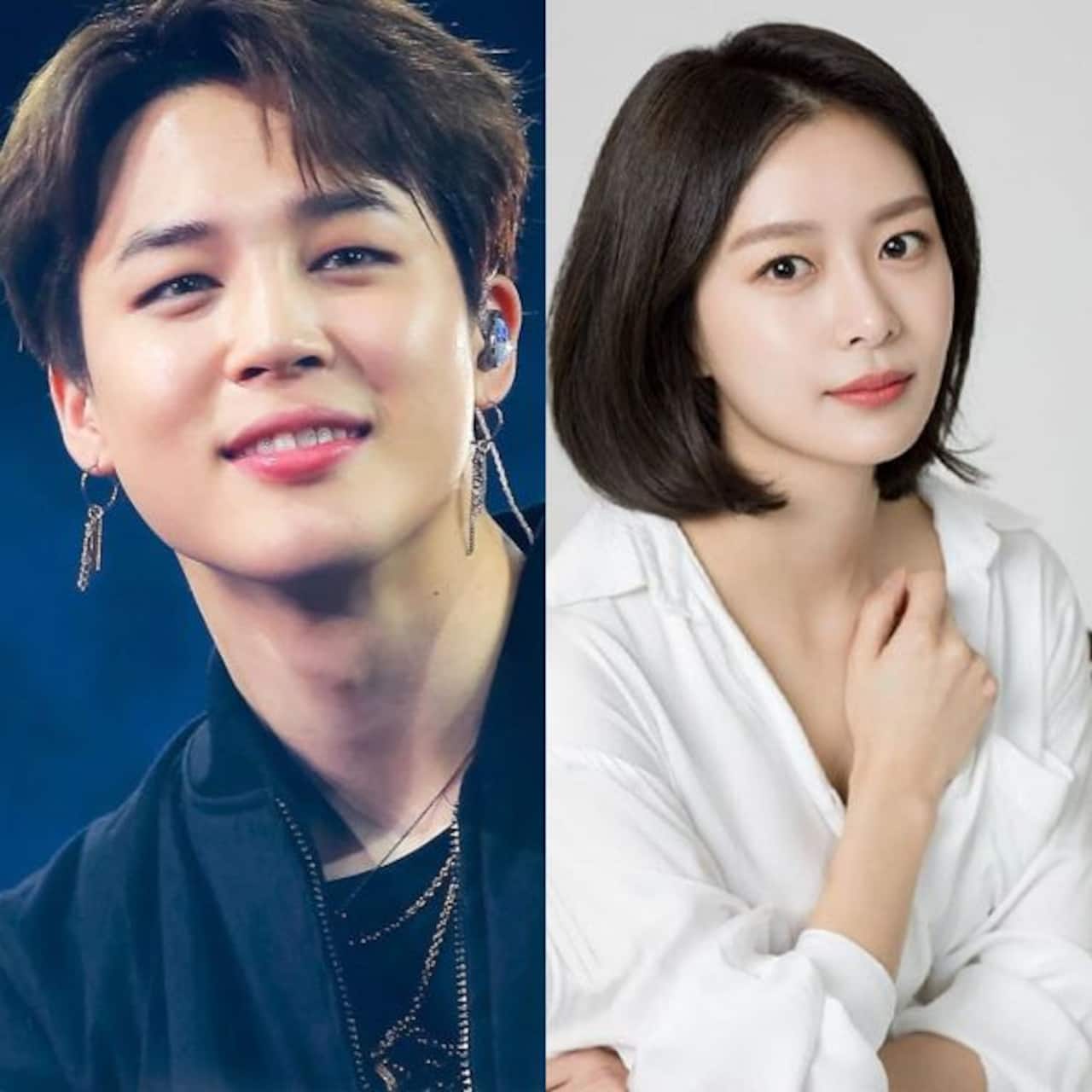 After BTS V, Jimin gets embroiled in dating rumours with famous Korean actress; netizens take proofs with a pinch of salt