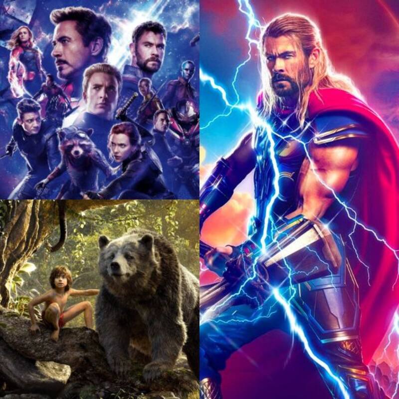 Before Thor Love and Thunder, Avengers Endgame, Jungle Book and THESE 30 more Hollywood movies set the box office on FIRE in India