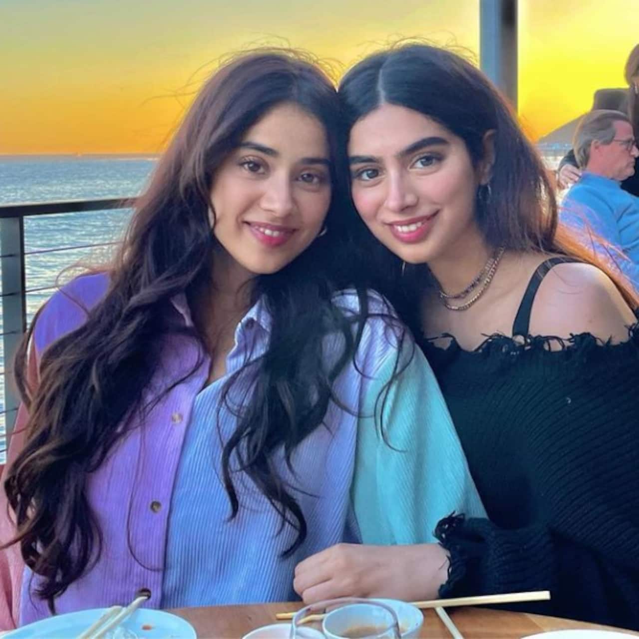 Janhvi Kapoor shares new poster of Good Luck Jerry but it's Khushi Kapoor's new hair style that has her concerned