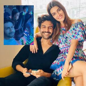 Shehzada schedule wrap: Kartik Aaryan-Kriti Sanon burn the dance floor on Desi Boyz alongside the crew [Watch]