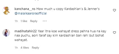 Malaika Arora, Kim Kardashian'ı kopyaladığı için trollendi; hayranlar uyumsuz iç çamaşırı hakkında yorum yapıyor