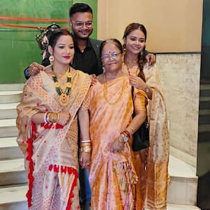 Devoleena Bhattacharjee's brother, Andeep ties the knot in Assam; Saath Nibhaana Saathiya actress shares family pics decked in traditional wear [View Pics]