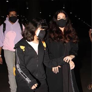 Aishwarya Rai Bachchan once again trolled for holding Aaradhya’s hand at the airport; netizens say, 'Stop being a jailor...'