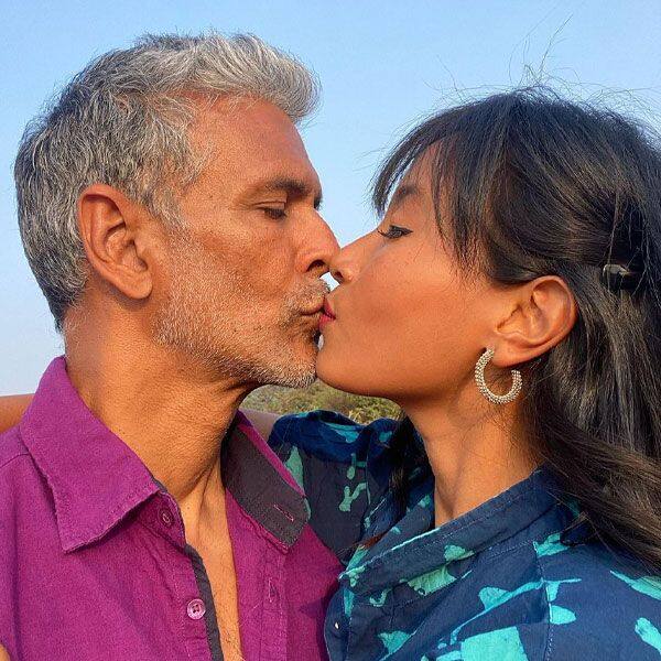 International Kissing Day 2022: Milind Soman-Ankita Konwar's kiss of love
