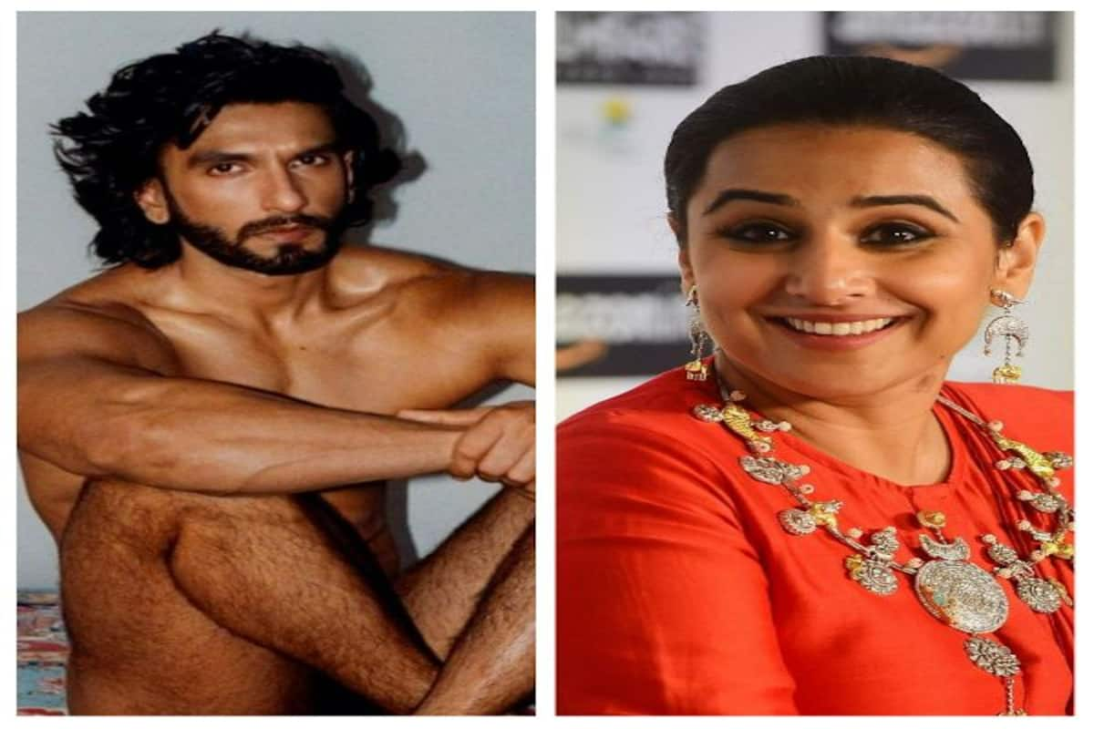 Vidya Balan Reacted On Ranveer Singh Nude Photoshoot Says Its The First  Time A Man Has Done Something Like This - रणवीर सिंह के न्यूड फोटोशूट पर  आया विद्या बालन का रिएक्शन,