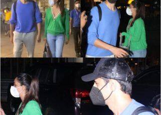 Rumoured lovebirds Sidharth Malhotra and Kiara Advani spotted at airport together; fans says, 'Inko saath dekhkar alag hi khushi hoti hai' [View Pics]