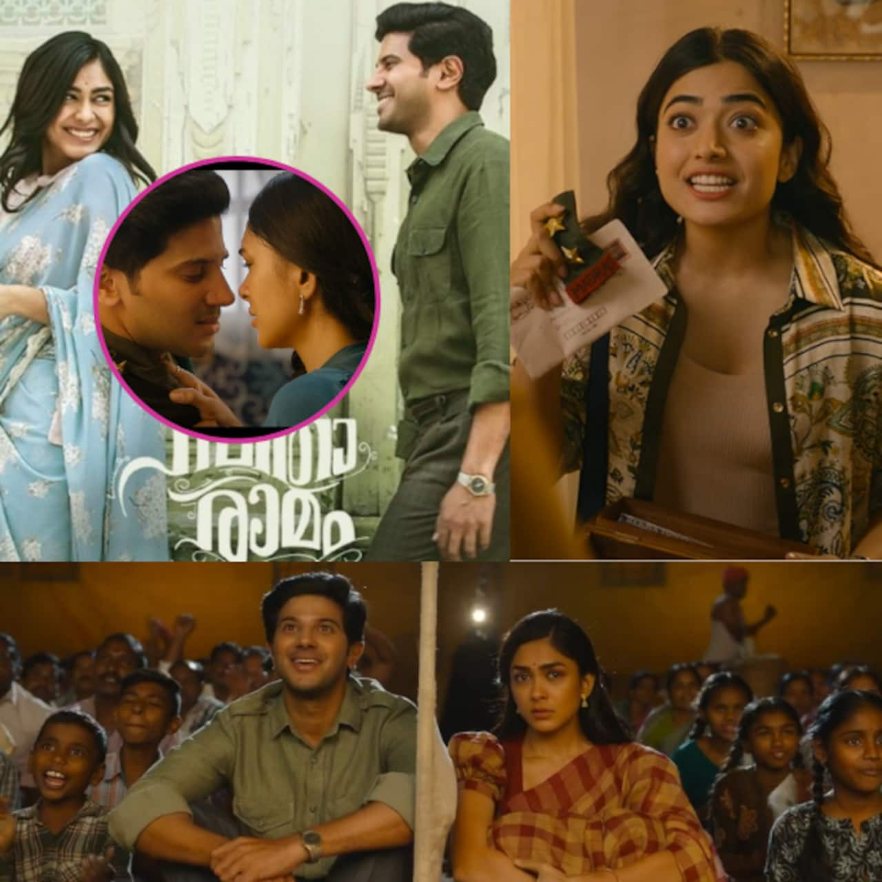 Sita Ramam Trailer Dulquer Salmaan Mrunal Thakurs Chemistry Rashmika Mandannas Determination 3609