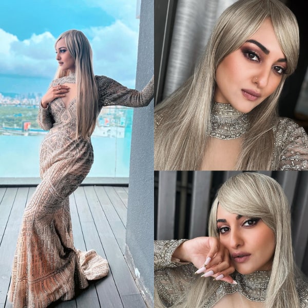 Sonakshi Sinhas Blonde Look Gets Mixed Reactions Netizens Call Her Jalpari Game Of Thrones