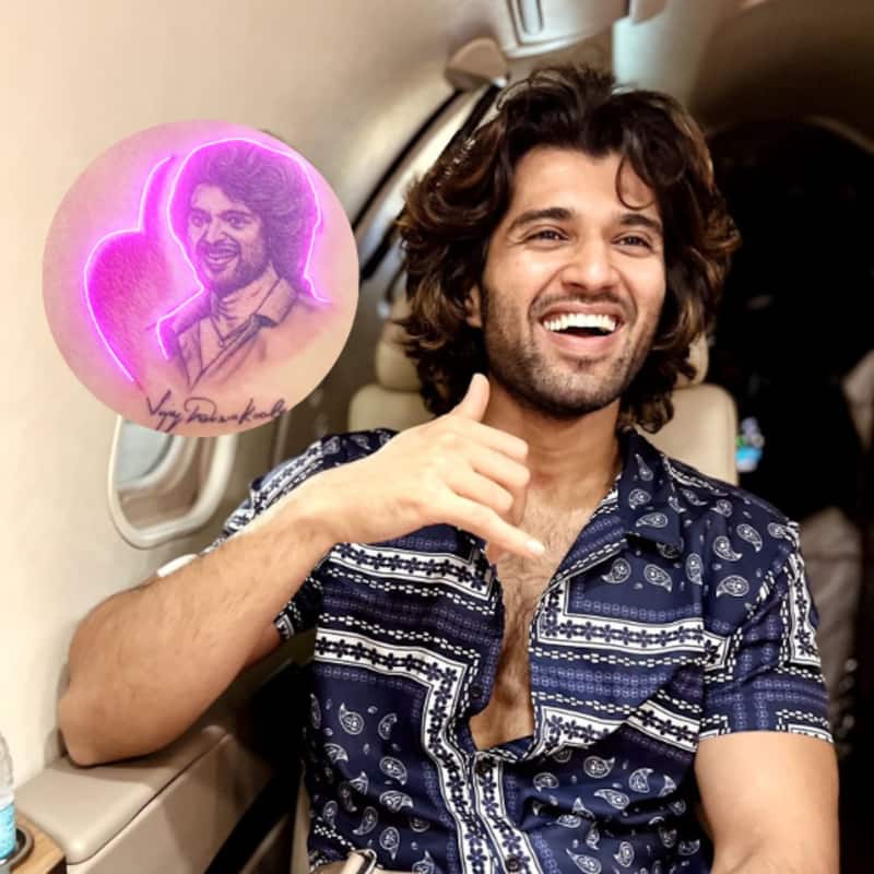Vijay Deverakonda's fan gets his portrait inked on her back; Liger actor's special gesture for her wins the internet [Watch Video]