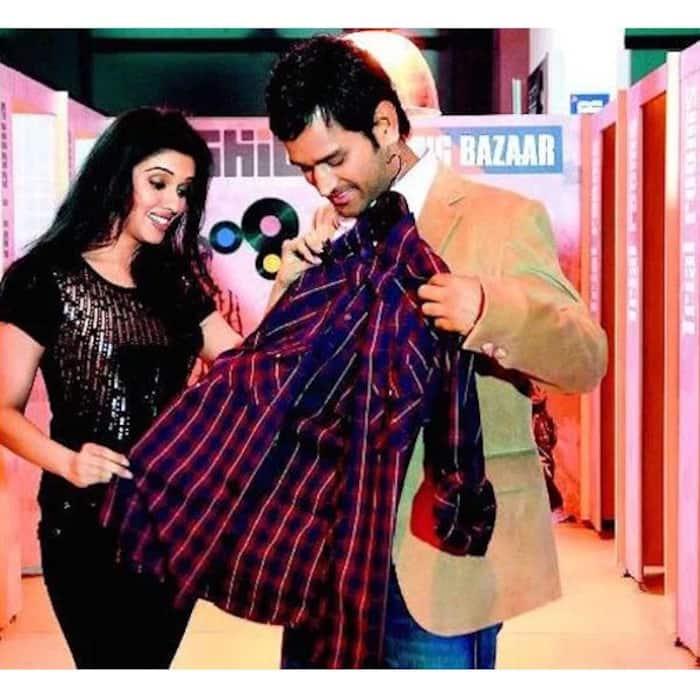 Mahendra Singh Dhoni and Asin