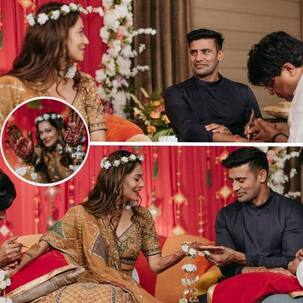 Payal Rohatgi Sangram Singh Wedding: पायल के हाथों में गहरा चढ़ा मेहंदी का रंग, संग्राम ने भी लिखवाया दूल्हन का नाम