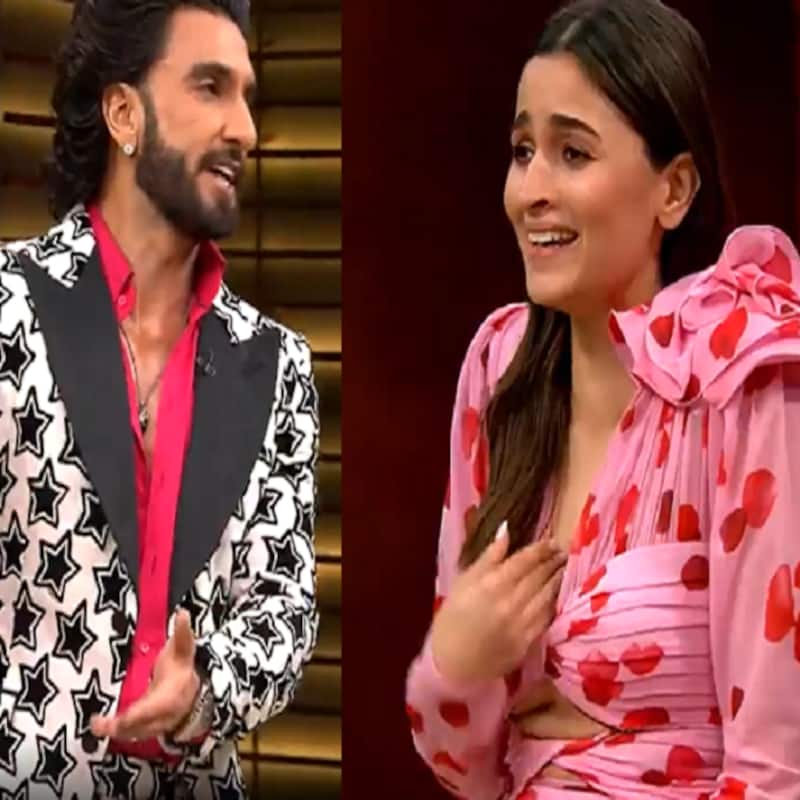 Koffee with Karan 7: Ranveer Singh takes a dig at Alia Bhatt after she makes a blunder when asked about her marriage with Ranbir Kapoor