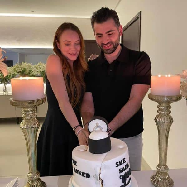 Lindsay Lohan sparks marriage rumours