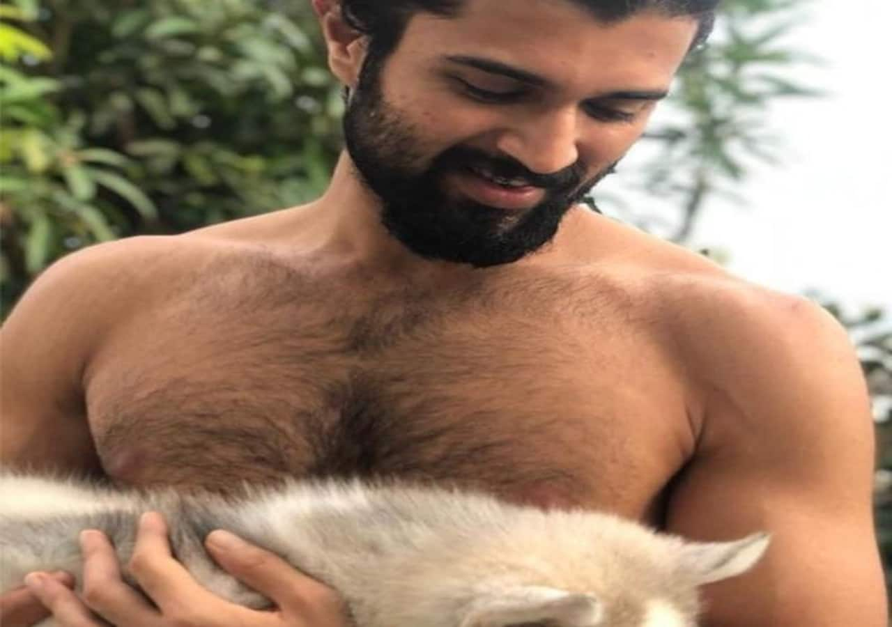 Liger: Vijay Deverakonda poses completely nude in latest poster of Puri  Jagannadh film; looks like a Greek God