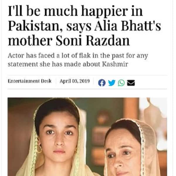 Alia Bhatt is facing the boycott of Brahmastra due to mom Soni Razdon