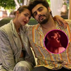 Malaika Arora and Arjun Kapoor cozy up whilst dancing to Chaiyya Chaiyya at Kunal Rawal's pre-wedding bash [Watch Video]