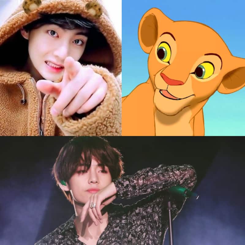 BTS ARMY imagines V aka Kim Taehyung as Simba and their resemblance is uncanny [Watch Adorable Video]