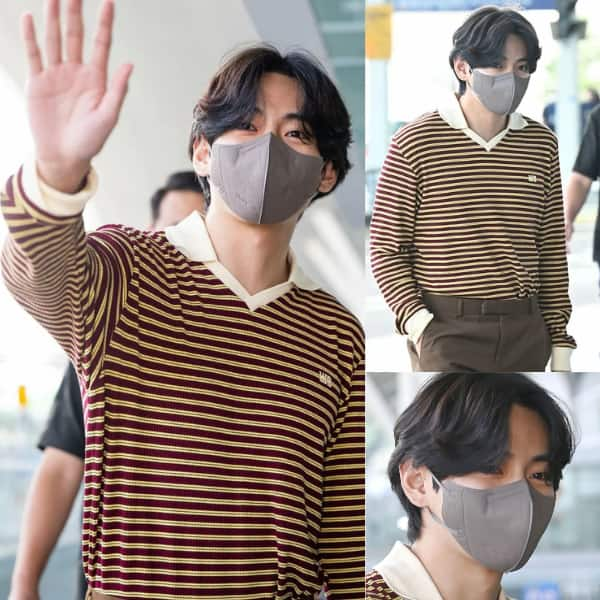 BTS leave for NYC and ARMY cannot keep calm as Kim Taehyung turns