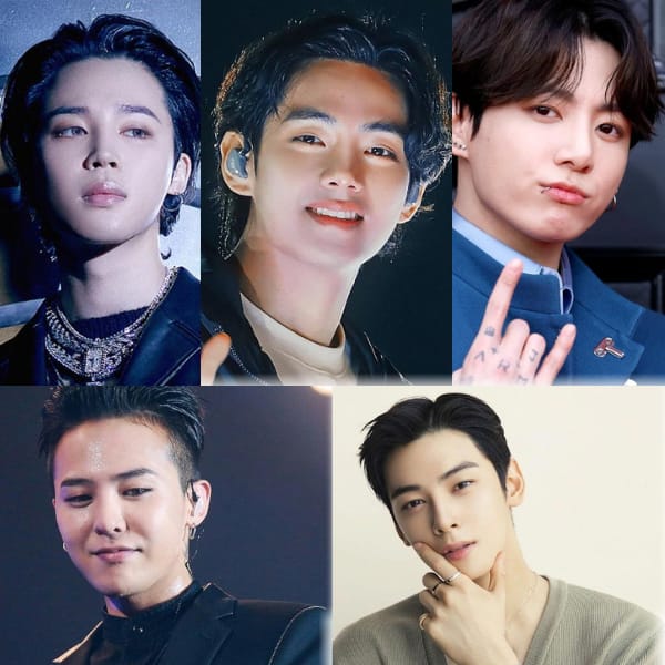 Male K-Pop idol brand value rankings for October: BTS's Jungkook, Jimin, Cha  Eun Woo, & more