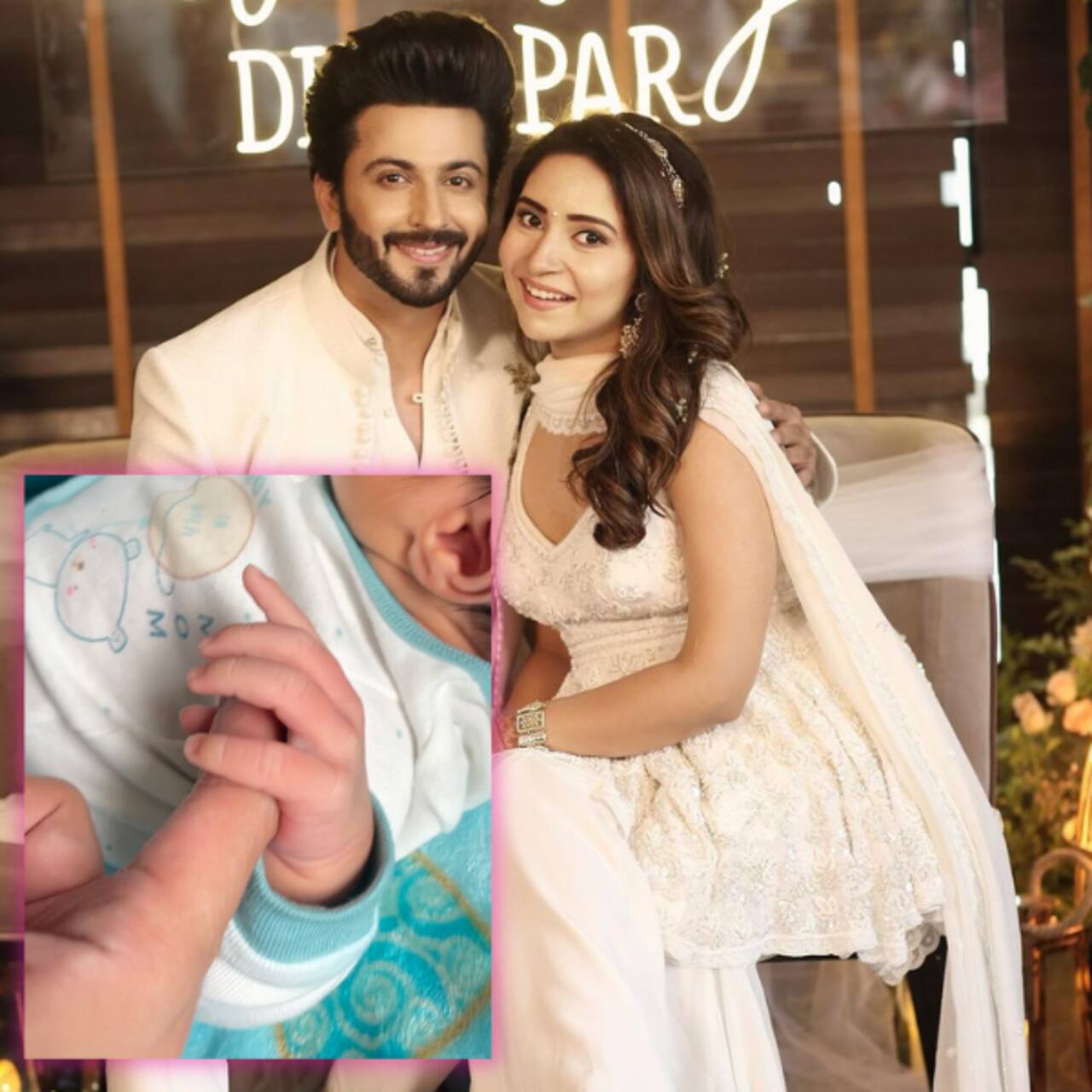 Dheeraj Dhoopar-Vinny Arora share pics of their newborn son: Little hands that touch hearts