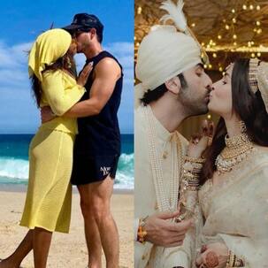 Priyanka Chopra shares a passionate lip lock with husband Nick Jonas; Bollywood couples who shared a lip kiss in public