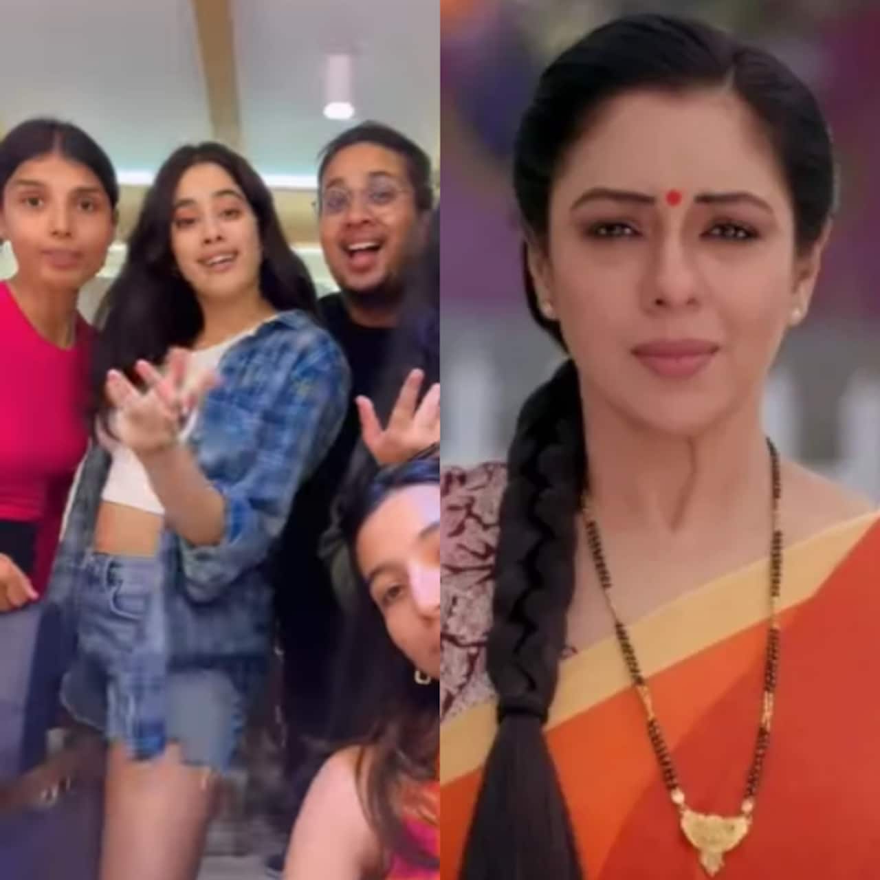 Anupamaa: After Naagin 6, Janhvi Kapoor mimics Rupali Ganguly's famous 'Aapko kya' dialogue in the latest reel [WATCH]