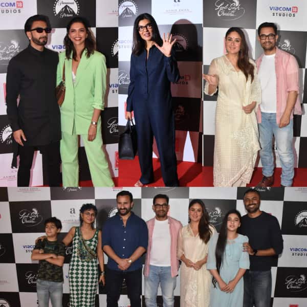 Laal Singh Chaddha Movie Screening: Aamir, Kareena, Deepika-Ranveer and more make the red carpet a starry affair 