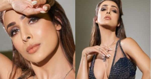 Malaika Arora sets the internet on fire in a plunging neckline, high-slit gown; netizens say, 'Damn it's hot' [View Pics]
