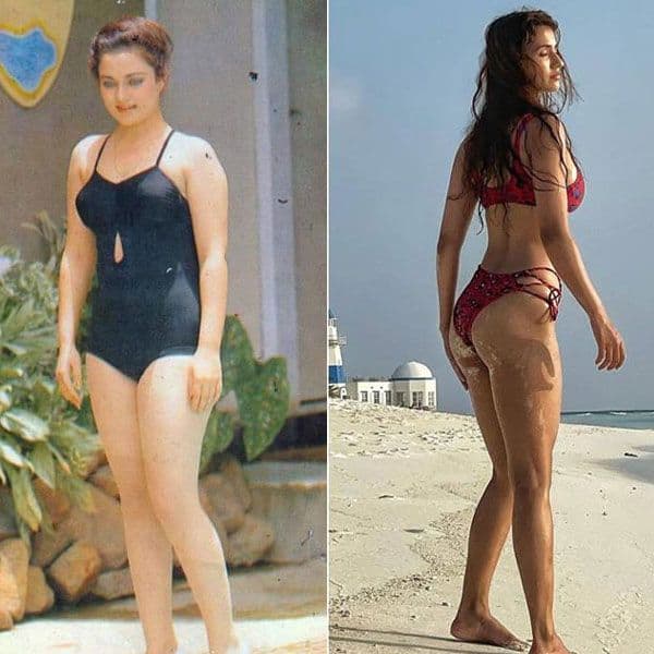 Mandakini in bikini vs Disha Patani in bikini