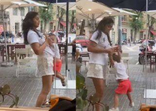 Shriya Saran schooled for holding her daughter 'incorrectly'; netizens say, ‘You can cause her damage’