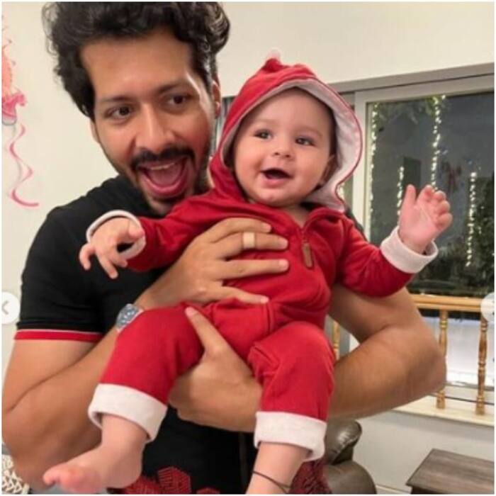 पापा निहार पांड्या का लाडला है आर्यवीर