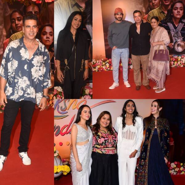 Raksha Bandhan movie screening: Rupali Ganguly, Sunny Kaushal with mom-dad and more celebs attend the private preview of Akshay Kumar's film thumbnail