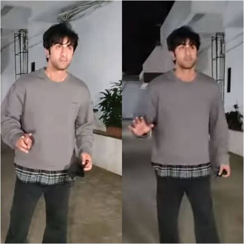 Brahmastra actor Ranbir Kapoor gets spotted in the city; netizens wonder, 'Why does he always look drunk?' [Watch Video]