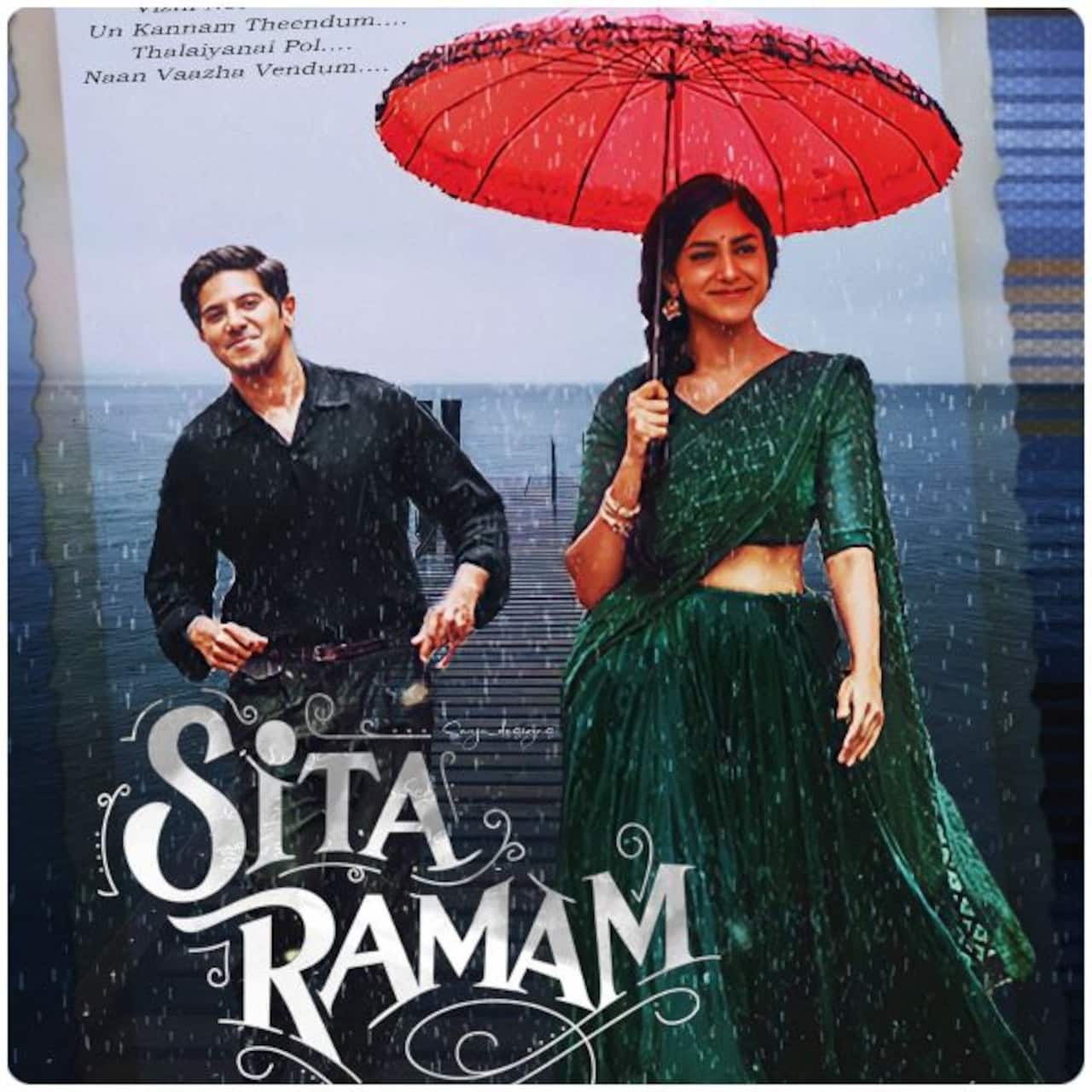 Dulquer Salmaan, Mrunal Thakur and Rashmika Mandanna's Sita Ramam Hindi