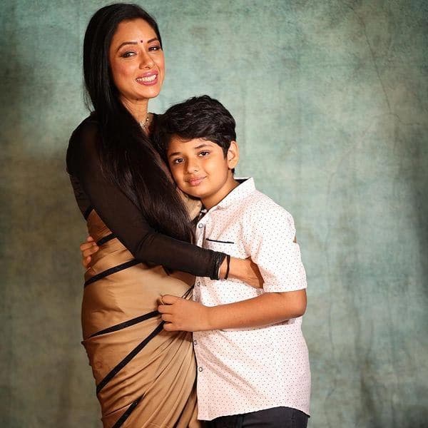 Rupali Ganguly pens a sweet birthday note for her real son 