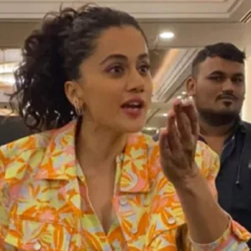 Taapsee Pannu slammed by netizens after her heated argument with the paparazzi; they say 'Why was she acting like deaf'