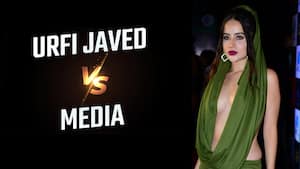 Urfi Javed bikinisini tuhaf bir etekle sergiliyor; netizenler, 'Gençleri şımartmak için propaganda yapıyor' diyor