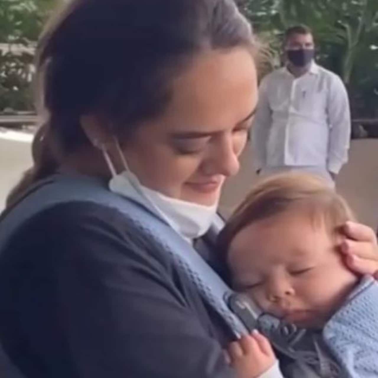 Yuvraj Singh's wife Hazel Keech with son Orion:
