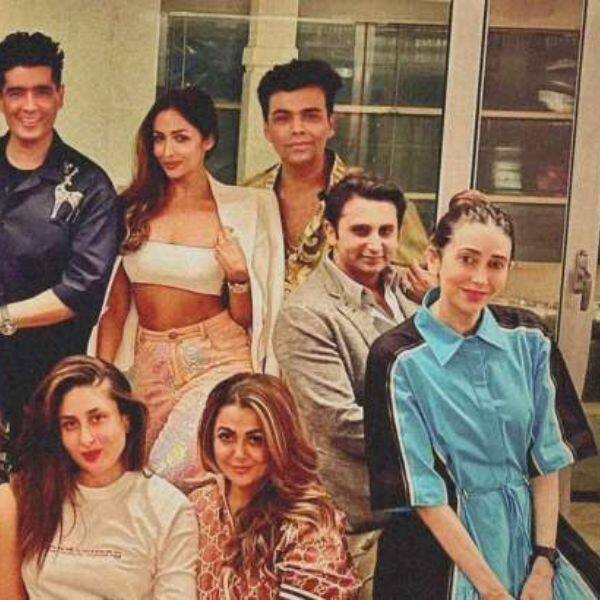 Kareena Kapoor'un Manish Malhotra, Malaika Arora, Karan Johar ile Pazar gecesi: