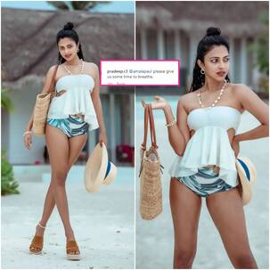 Amala Paul ने बैक टू बैक शेयर की 'बीच लुक' की फोटोज, फैंस बोले, 'हमें सांस लेने का तो वक्त...'