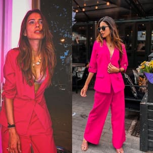 Anupamaa star Aneri Vajani ditches a shirt to go bold and sassy in a pink blazer; emotes boss girl vibes [VIEW PICS]